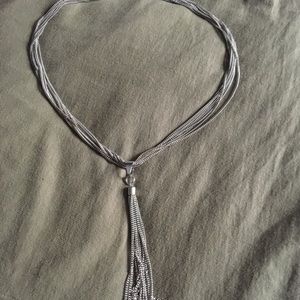 Silver necklace